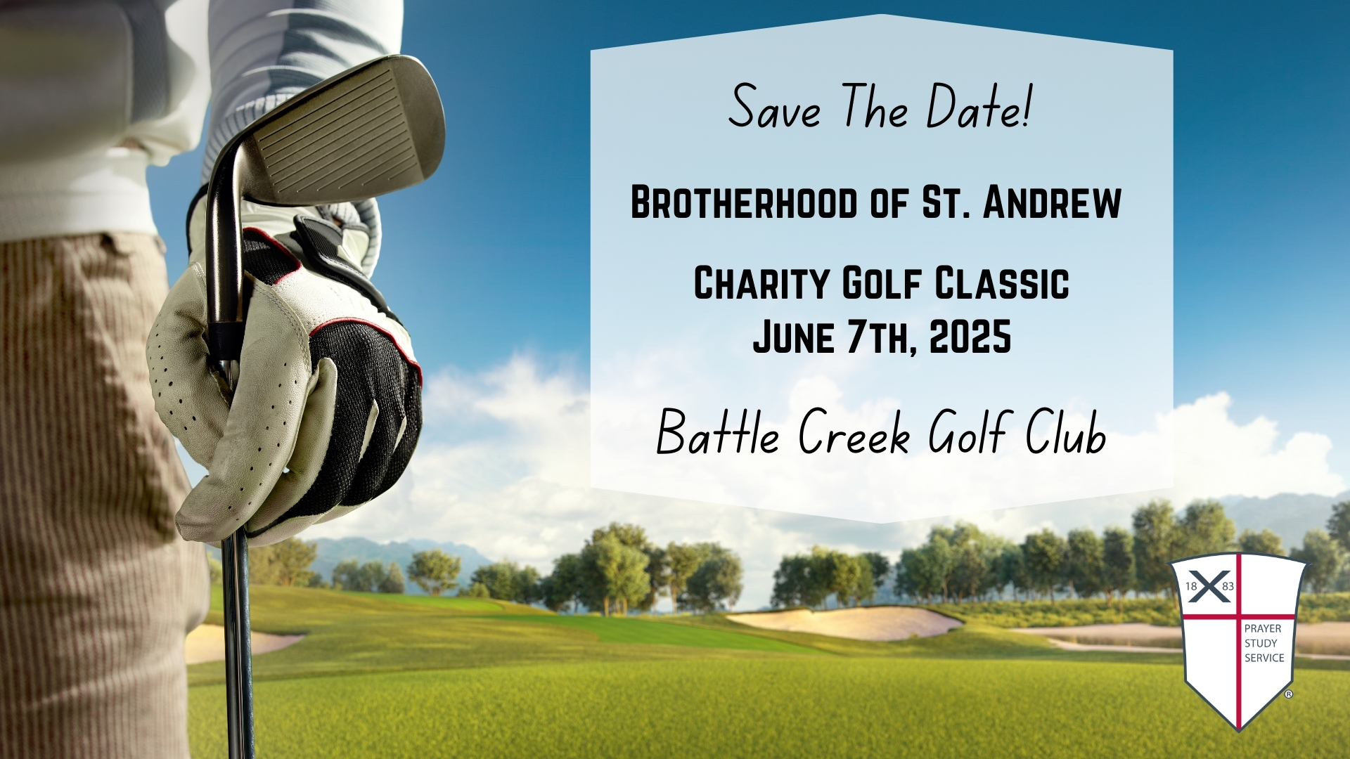 Save The Date BHOSA Golf Classic 2025 (1920 x 1080 px)